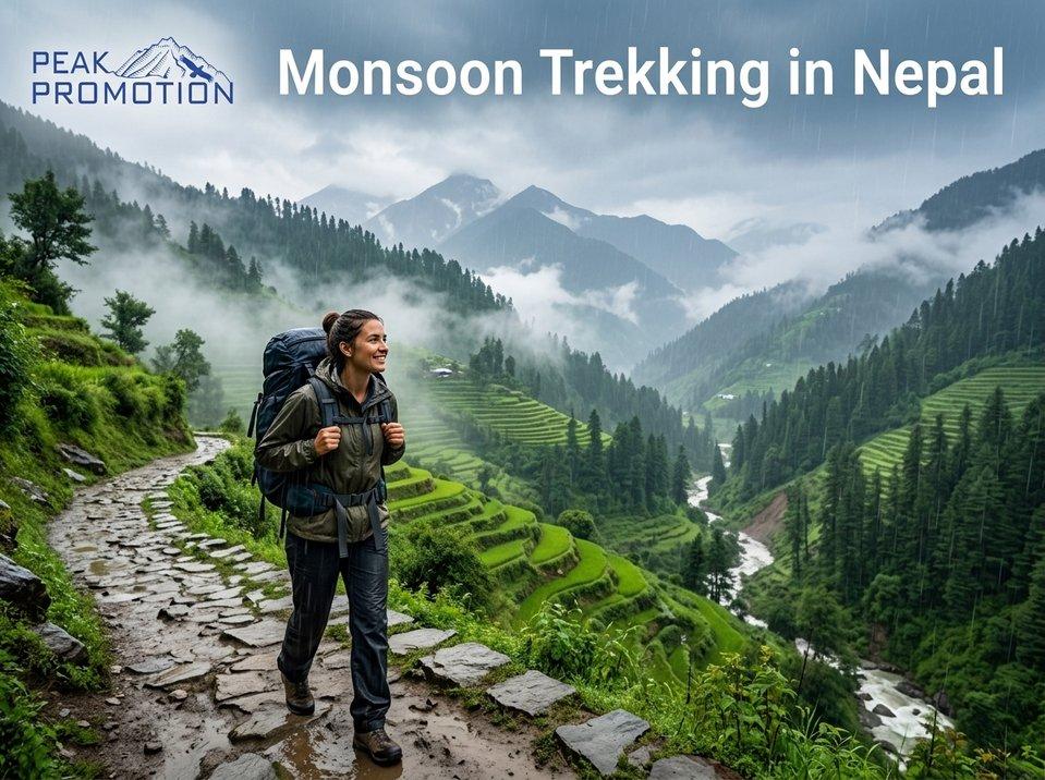 Monsoon Trekking in Nepal: Best Routes and Safety Tips